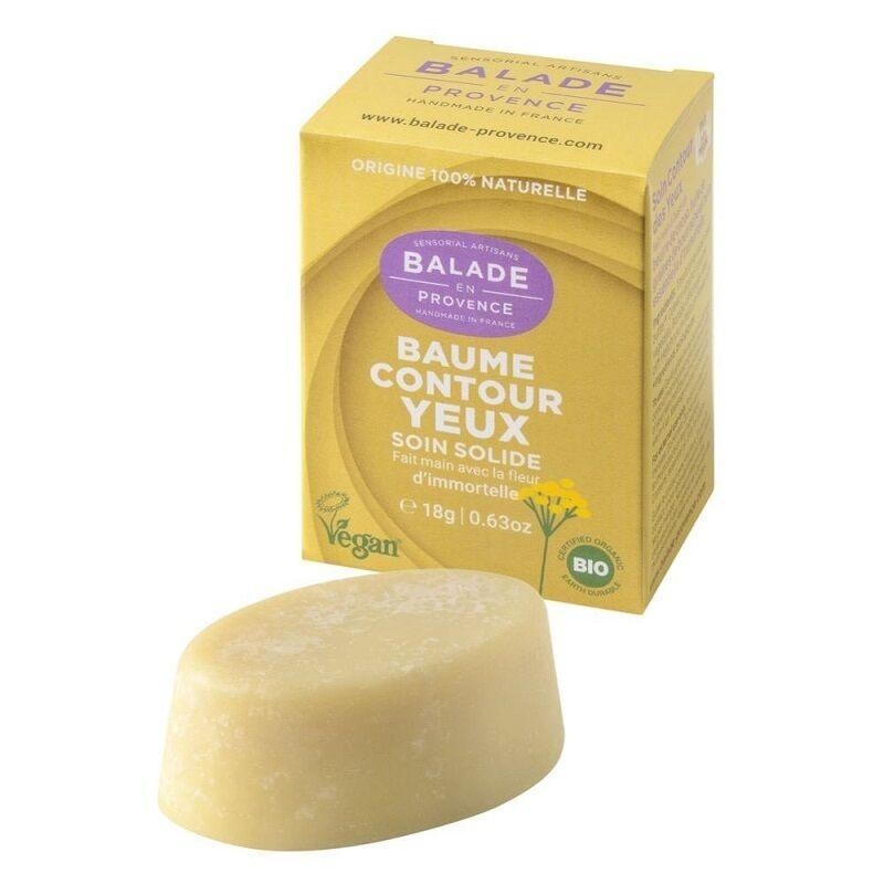 Baume contour des yeux solide bio de Balade en Provence