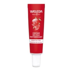 Contour des Yeux Raffermissant Weleda à la Grenade et Peptides de Maca pour réduire rides et cernes.