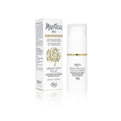 Sérum yeux éclat Marilou Bio à l'huile d'argan bio 15 ml pour revitaliser et hydrater le contour des yeux