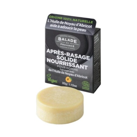 Baume après rasage nourrissant bio pour homme