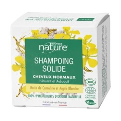 Shampoing solide bio pour cheveux normaux