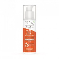 Crème solaire visage SPF 30 bio
