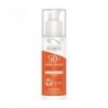Crème solaire visage SPF 50 bio des Laboratoires de Biarritz pour une protection optimale des peaux sensibles.