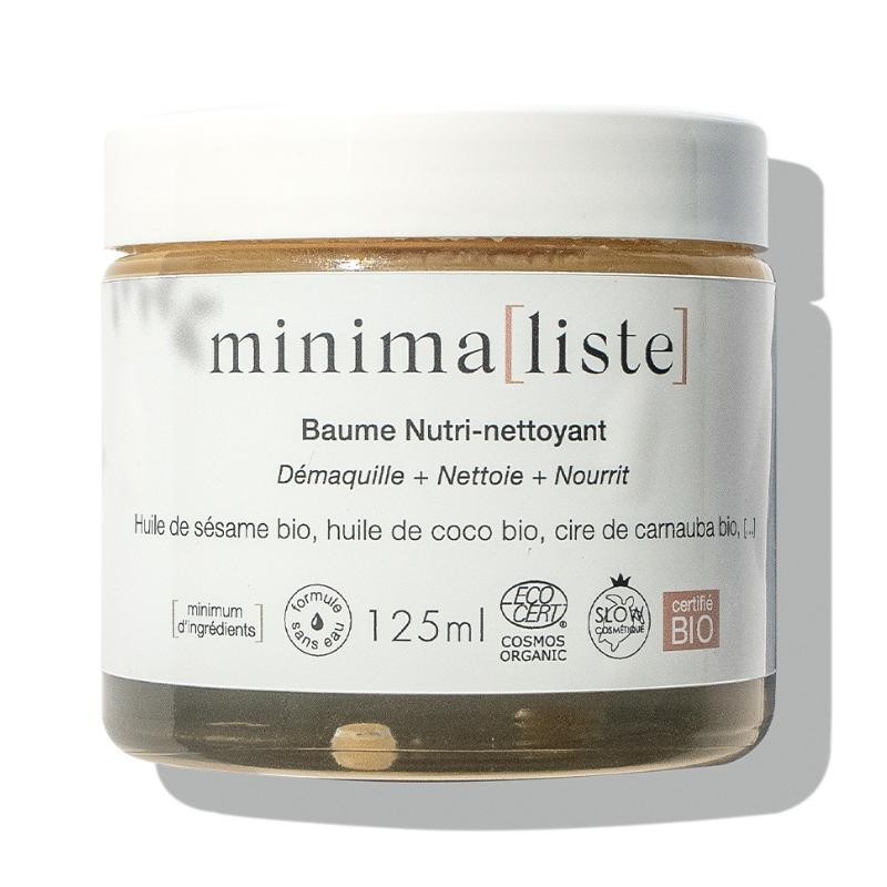 Baume Nutri-Nettoyant bio Minima[liste] pour nettoyer