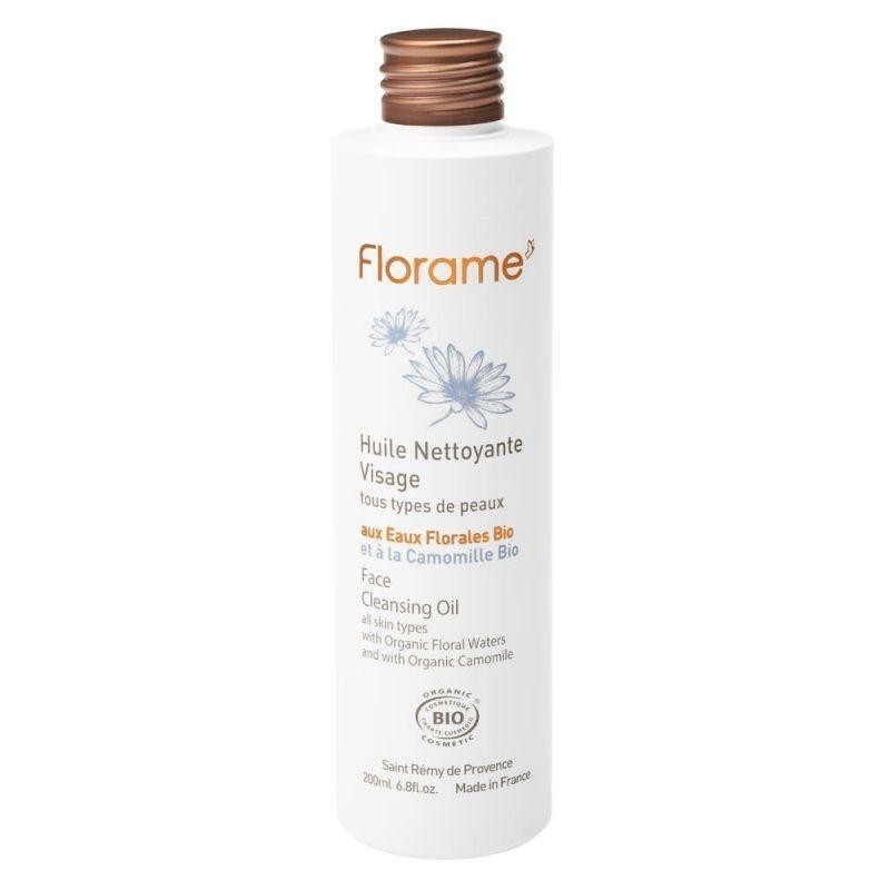 Huile nettoyante visage bio Florame