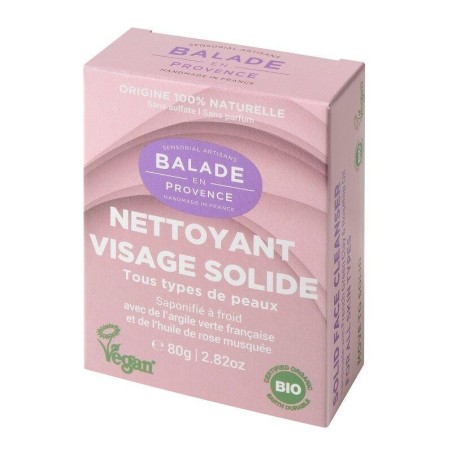 Nettoyant visage solide bio Balade en Provence