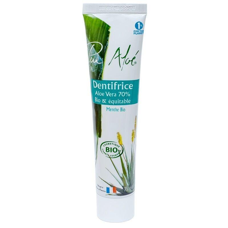 Dentifrice Aloe Vera bio en comprimés pour des gencives sensibles