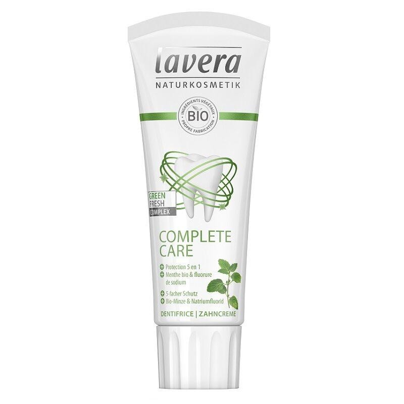 Dentifrice bio Lavera Complete Care Menthe et fluorure