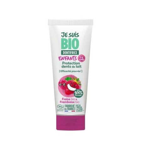 Dentifrice bio enfants Fraise Framboise