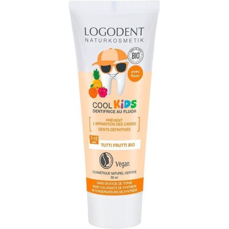 Dentifrice bio enfant Tutti Frutti Logona