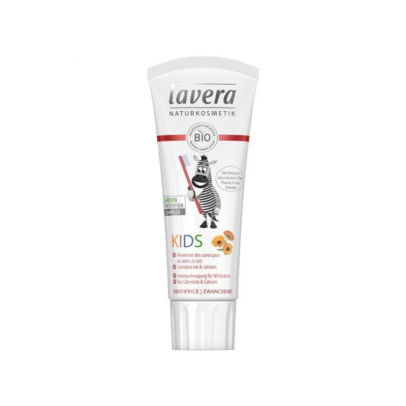 Dentifrice enfant bio Lavera Calendula and Calcium 400 ml