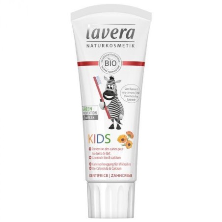Dentifrice enfant bio Lavera Calendula and Calcium 400 ml