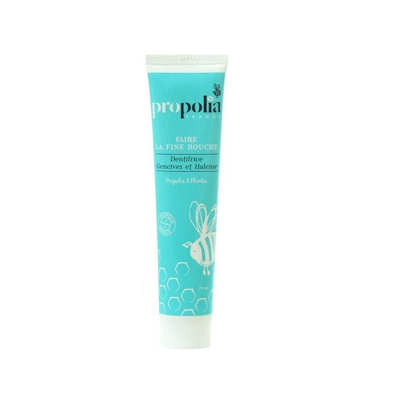 Dentifrice Propolis et Plantes d'Apimab pour une hygiène bucco-dentaire naturelle et efficace