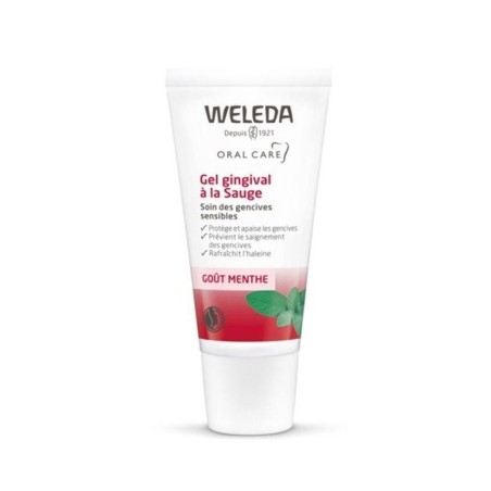Gel gingival à la sauge de Weleda pour gencives sensibles et haleine fraîche