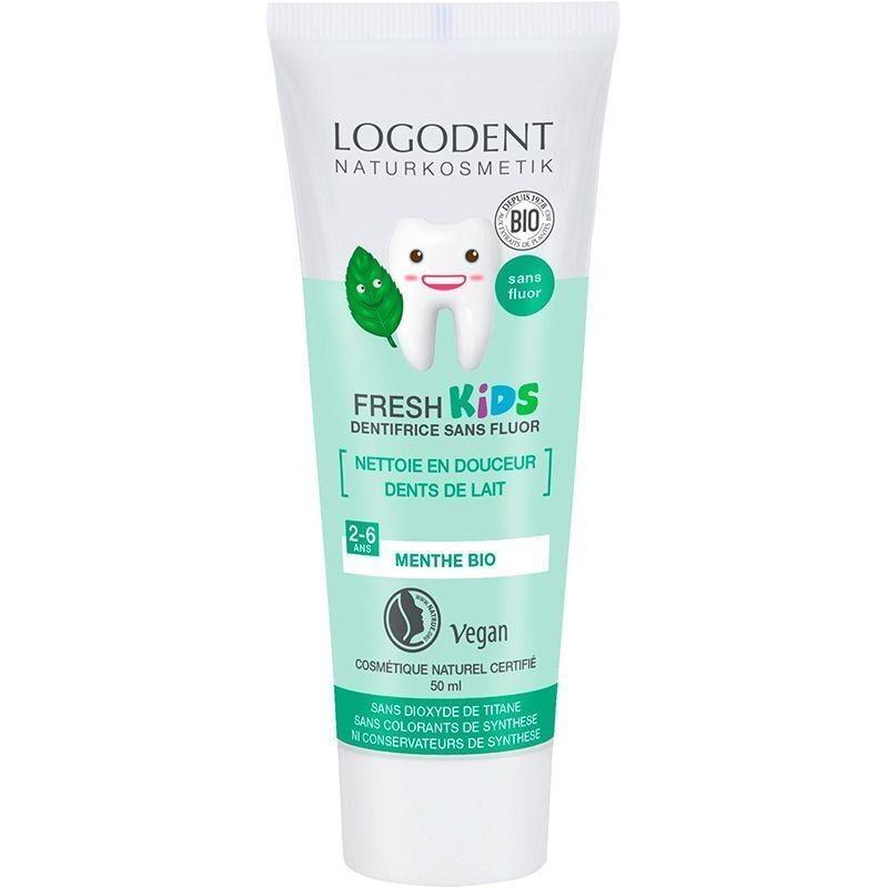 Dentifrice bio enfant à la menthe Fresh Kids