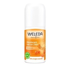 Déodorant roll-on 24H Argousier bio Weleda