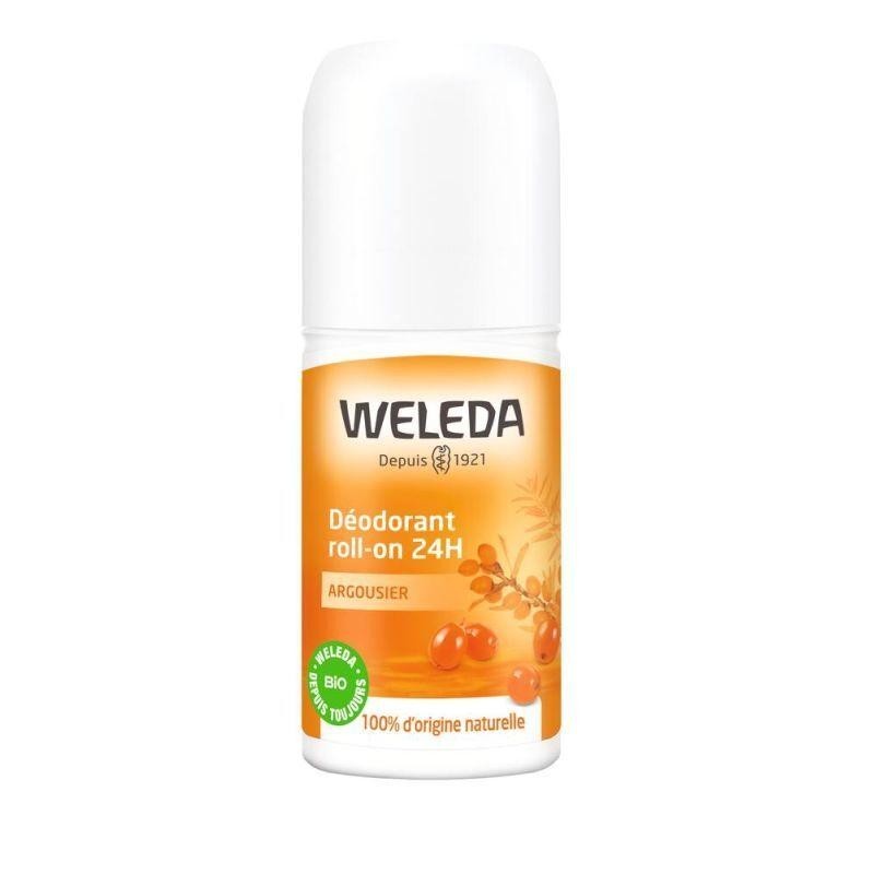Déodorant roll-on 24H Argousier bio Weleda
