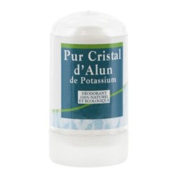 Déodorant naturel en cristal d'alun de potassium