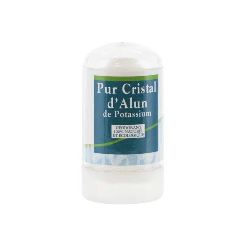 Déodorant naturel en cristal d'alun de potassium