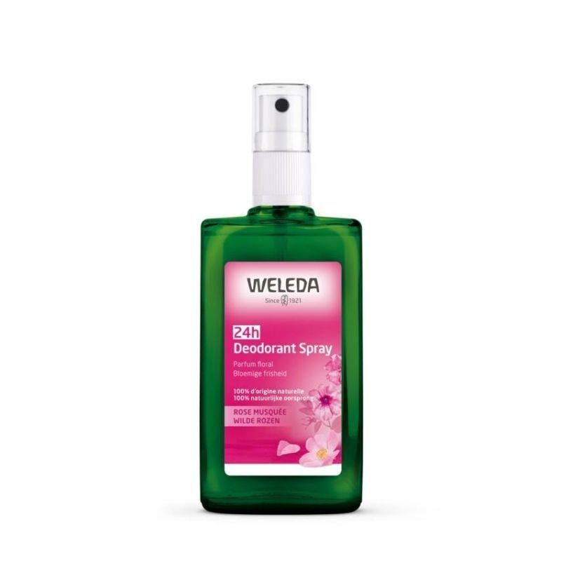 Déodorant spray à la Rose bio de Weleda