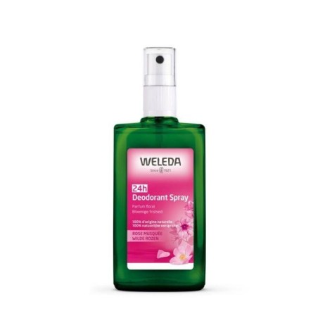 Déodorant spray à la Rose bio de Weleda