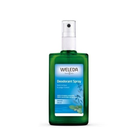 Déodorant spray sauge bio de Weleda