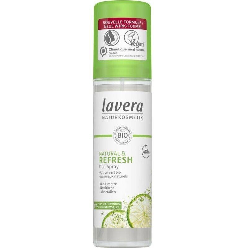 Déodorant Spray Natural and Refresh bio Lavera 190 ml