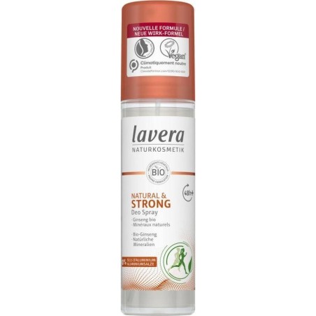 Déodorant spray strong bio Lavera 200ml