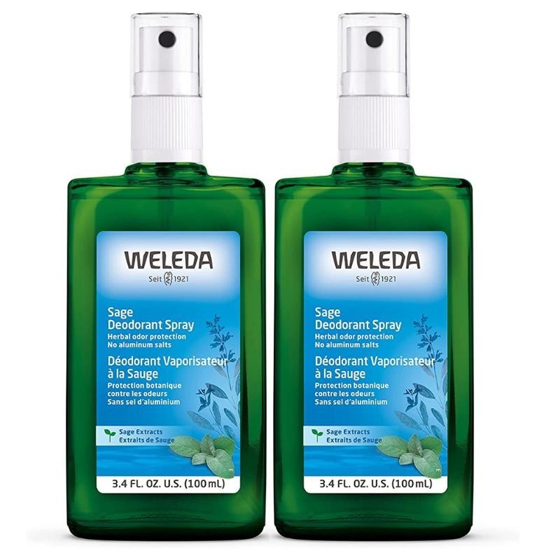 Lot de 2 Déodorants spray bio à la sauge