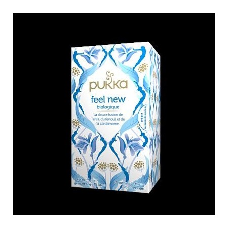 Infusion Ayurvédique Bio Feel New de Pukka