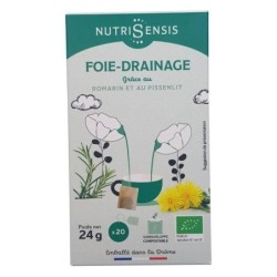 Infusion bio Foie drainage Nutrisensis