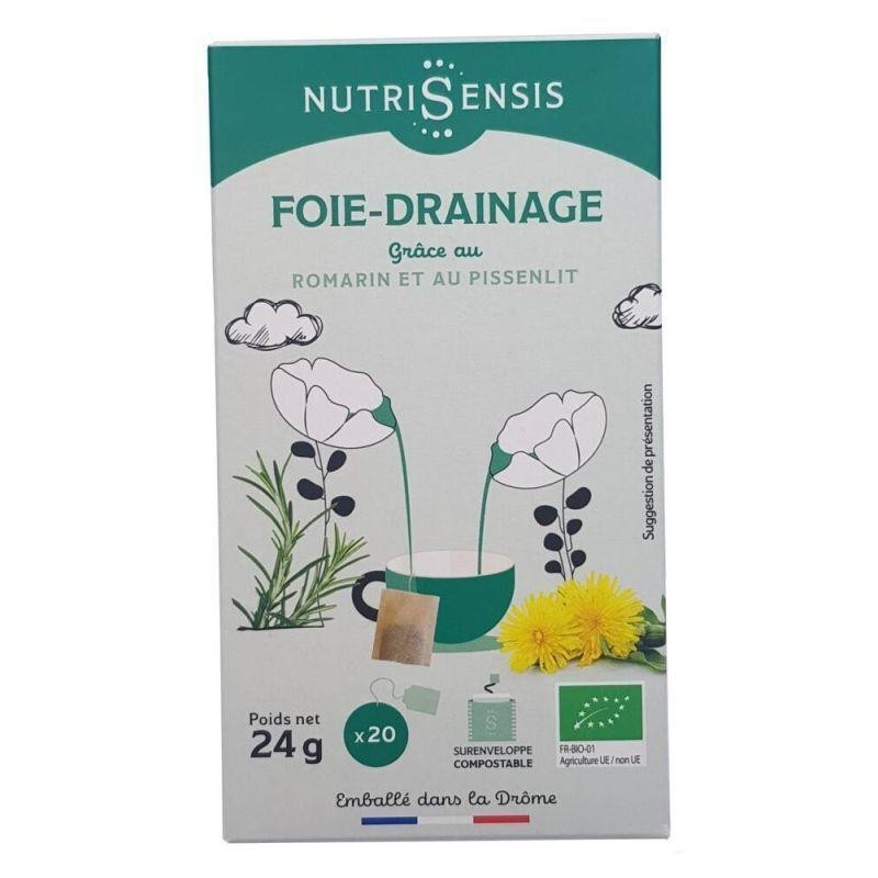 Infusion bio Foie drainage Nutrisensis