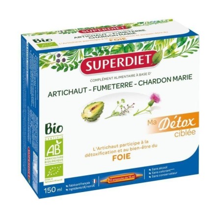 Ma Détox Ciblée Foie Artichaut bio - complément détoxifiant naturel pour le bien-être du foie