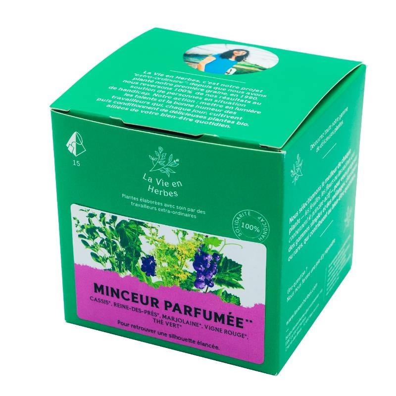 Infusion Minceur parfumée bio La vie en herbes