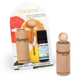 Diffuseur d'arôme en bois avec huile essentielle d'agrumes