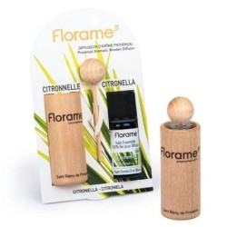 Diffuseur d'arôme en bois avec huile essentielle de Citronnelle