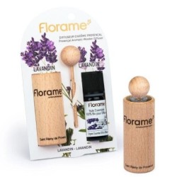 Diffuseur d'arôme en bois Florame avec huiles essentielles de Lavandin