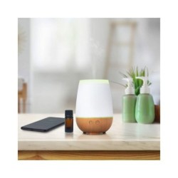 Diffuseur ultrasonique Musilia avec enceinte Bluetooth pour diffusion d'huiles essentielles et ambiance lumineuse relaxante