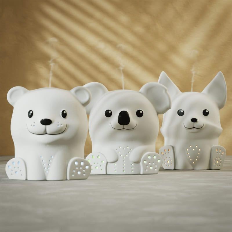 Diffuseur d'huiles essentielles Animalia Innobiz en céramique