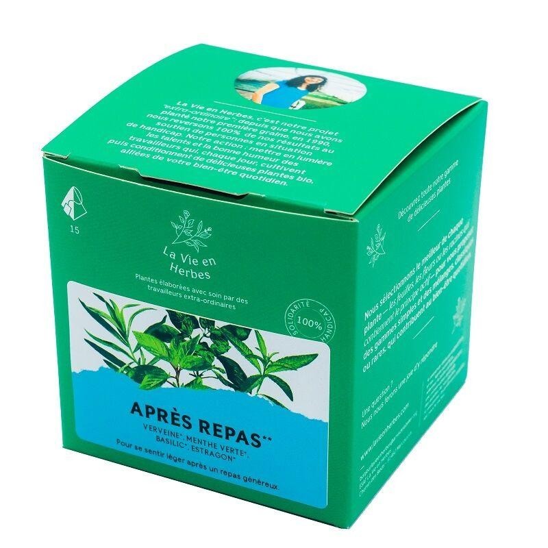 Infusion Après repas bio La vie en herbes