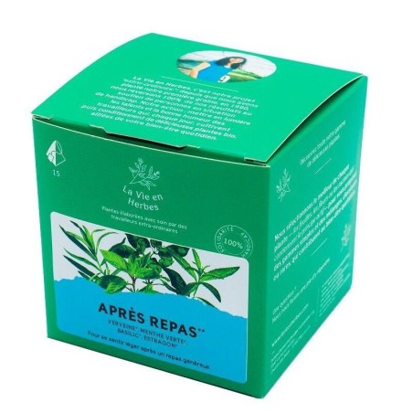 Infusion Après repas bio La vie en herbes