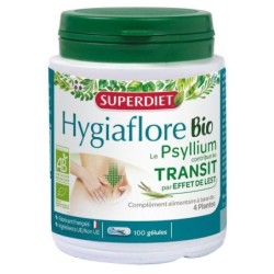 Hygiaflore Psyllium bio gélules pour favoriser le transit intestinal et le bien-être digestif