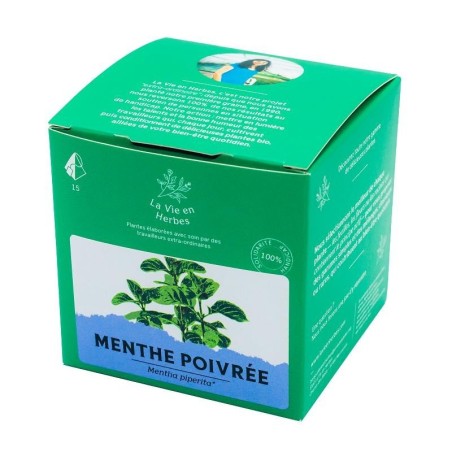 Tisane Menthe poivrée bio 20 infusettes