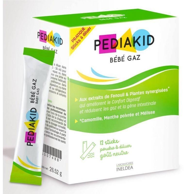 Bébé Gaz Pediakid - produit naturel pour le confort intestinal des nourrissons