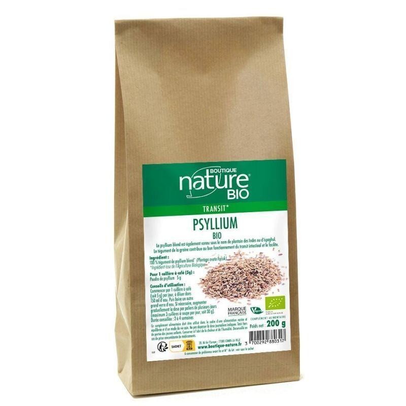 Psyllium blond en poudre bio