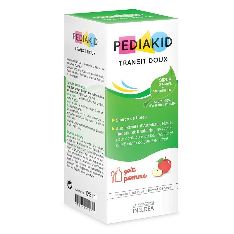 Sirop Pediakid Transit Doux pour le transit intestinal des enfants