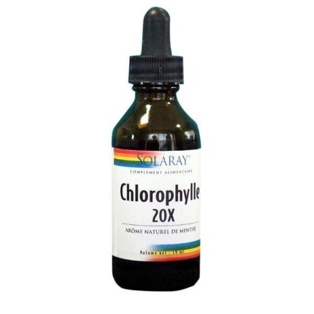 Chlorophylle 20X liquide de Solaray