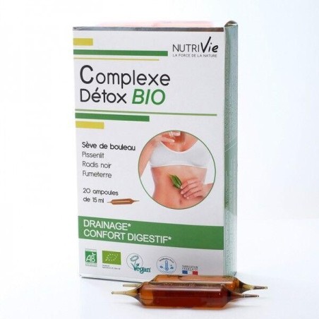 Complément alimentaire Complexe Détox bio Nutrivie