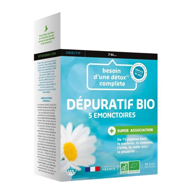 Dépuratif bio and vegan Fitoform