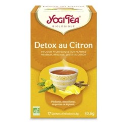 Infusion ayurvédique bio Detox au citron Yogi Tea